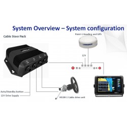 Outboard Pilot Cable steer Pack